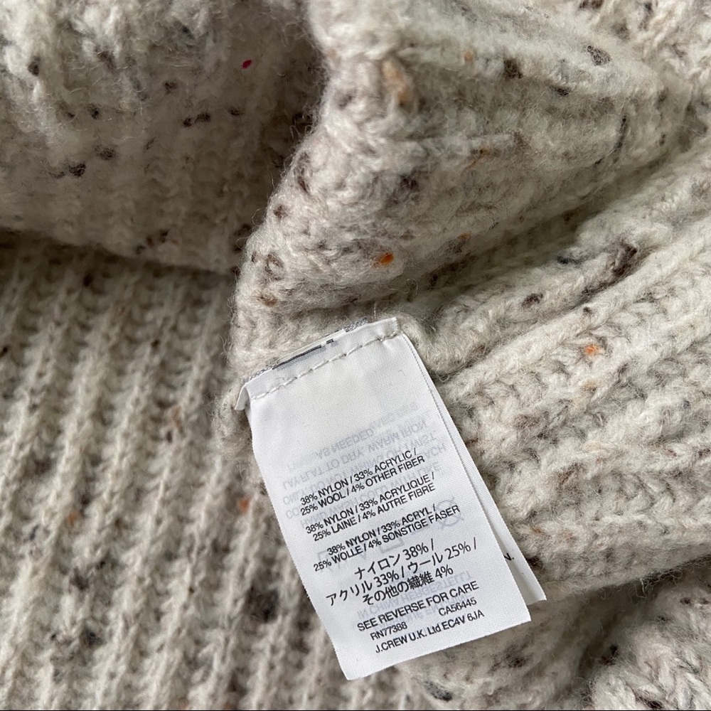 SOLD Madewell Donegal Northfield Mockneck Sweater - Picture 9 of 11